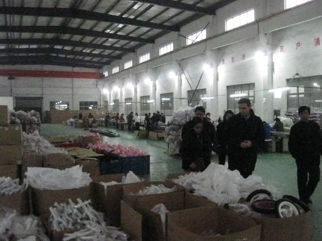 Factory workshop inspection for European retailers sourcing products from China