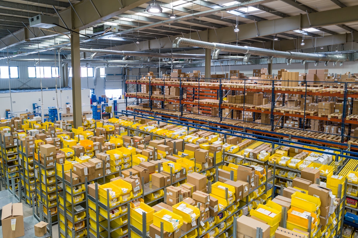 International freight and sourcing operations photograph