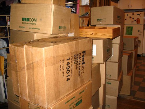 organized warehouse shelves and packages for Australia New Zealand China sourcing